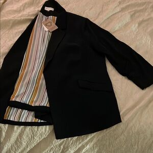 Skies Are Blue Black Classic Blazer
